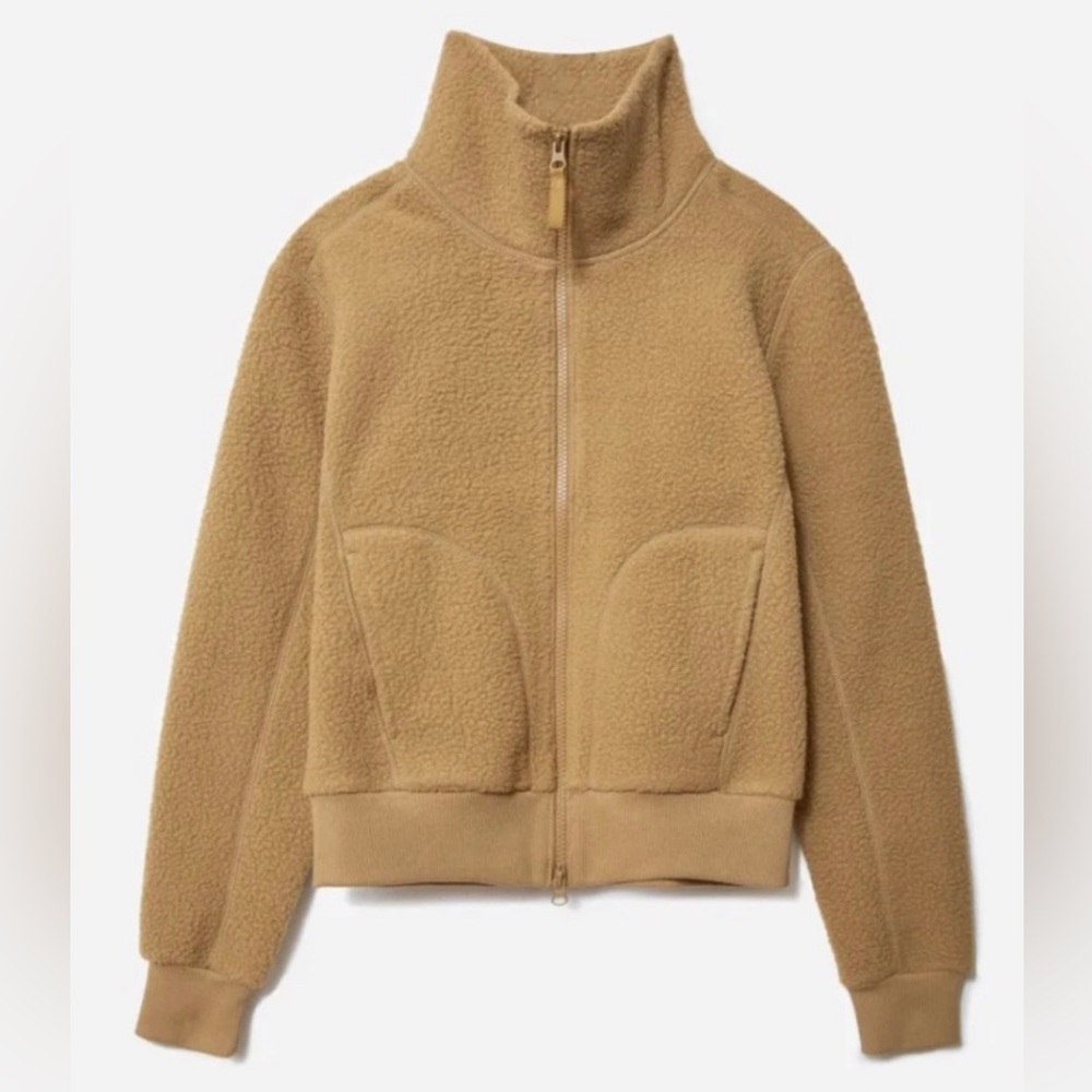 Everlane ReNew Teddy Bomber EUC - XXS